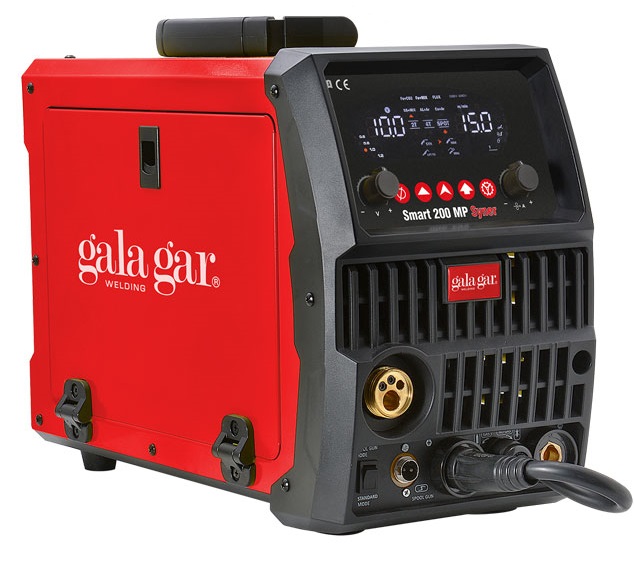 Aparat de sudură Synergic MIG-MAG/ MMA/ TIG Gala Gar Smart 200